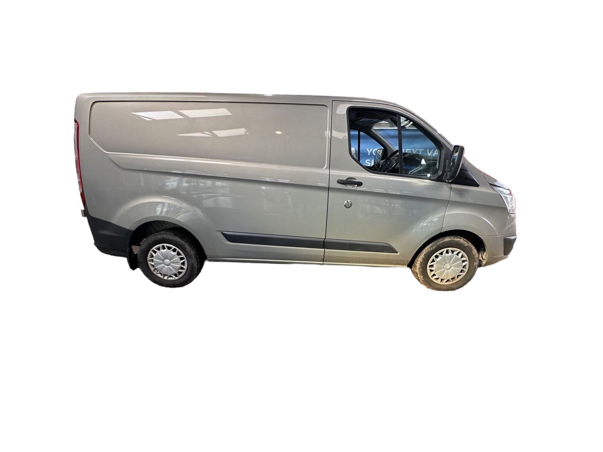 VAN WITH VALUE: 2013 FORD TRANSIT CUSTOM, SILVER, LOW ROOF, BARGAIN PRICE - Image 2 of 10