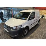 RELIABLE 2014 VW CADDY C20 STARTLINE: MECHANICALLY SOUND PANEL VAN >>--NO VAT ON HAMMER--<<