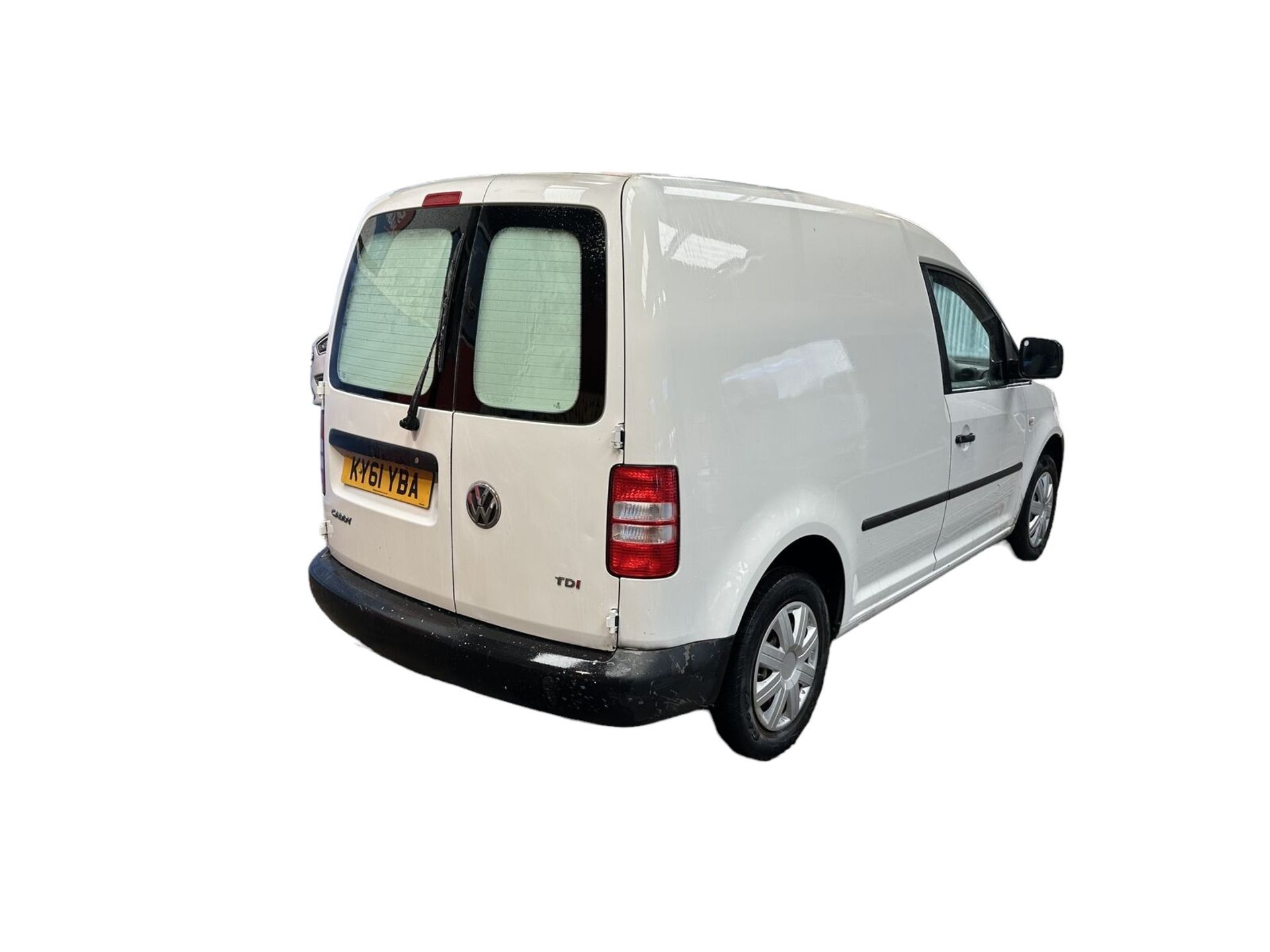 TOP GEAR DEAL: 61 PLATE VW CADDY TDI, CLEAN VAN, READY TO WORK >>--NO VAT ON HAMMER--<< - Image 5 of 9
