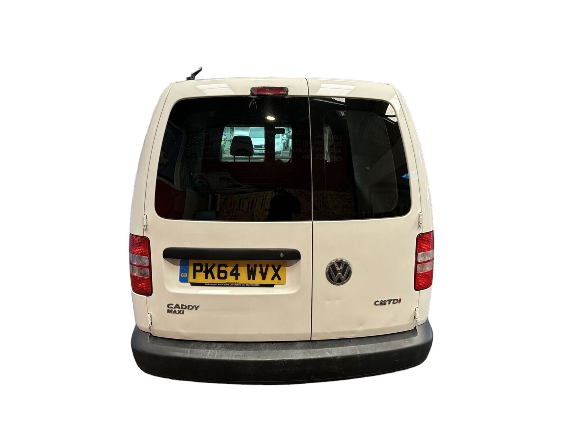 RELIABLE VAN: WELL-MAINTAINED VOLKSWAGEN CADDY C20 DIESEL >>--NO VAT ON HAMMER--<< - Image 4 of 11