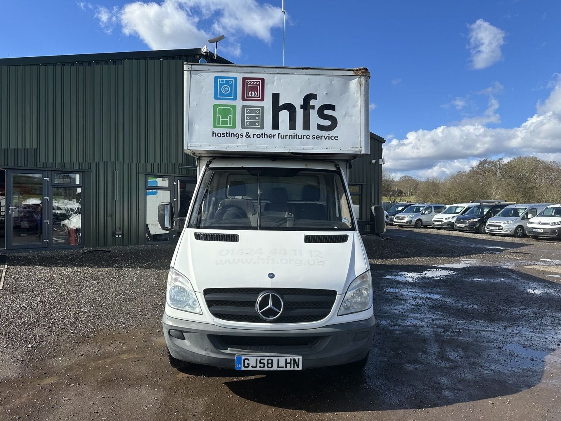 SPACIOUS SPRINTER: LOW MILEAGE LWB BOX WITH REMOVAL-READY SHUTTER