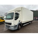 SMOOTH OPERATOR: LF DAF TRUCKS LF 7.5T BOX - AUTOMATIC & RELIABLE >>--NO VAT ON HAMMER--<<