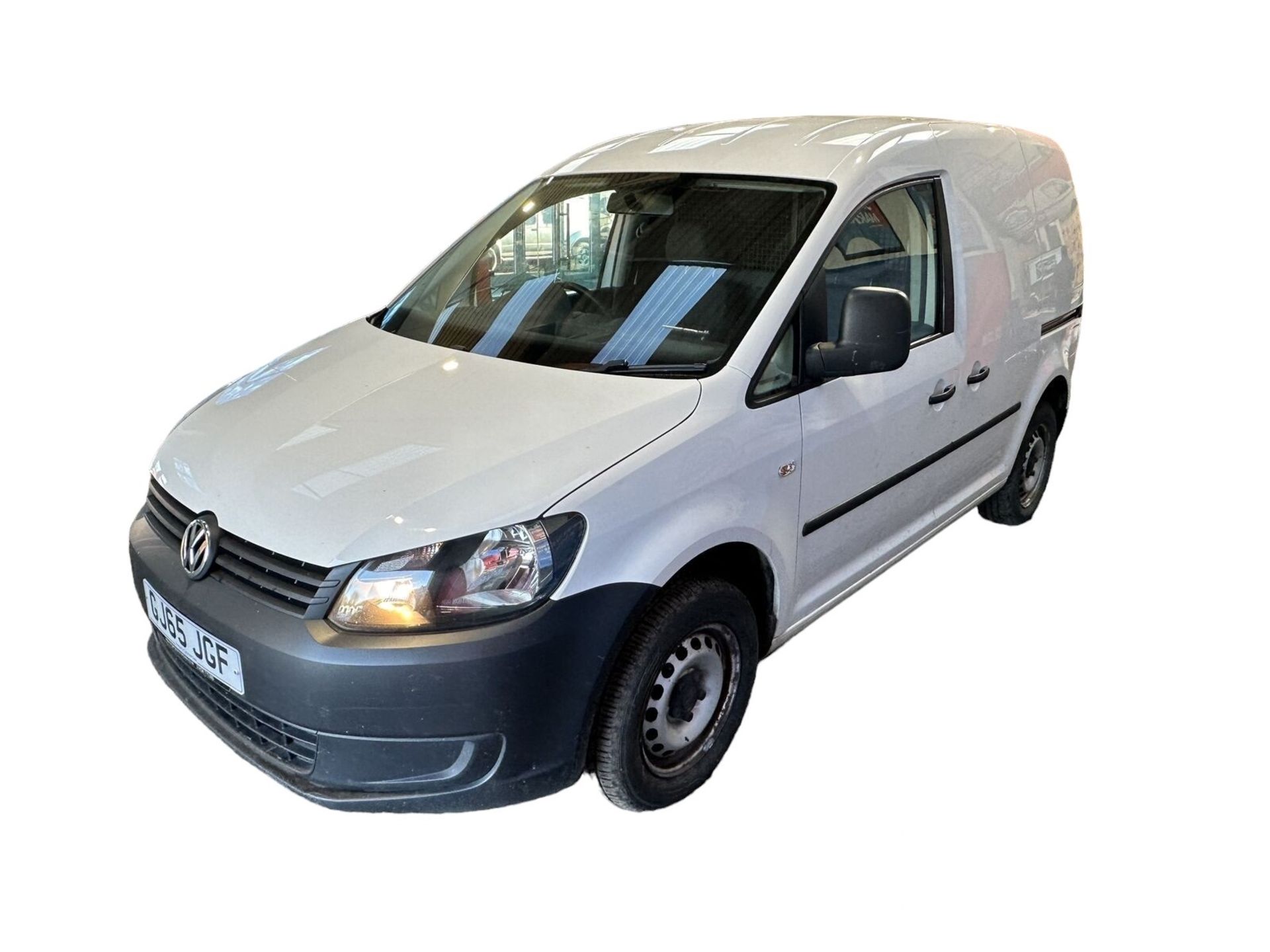 VAN VITALITY: 65 PLATE VW CADDY C20 STARTLINE, EURO 5 COMPLIANT >>--NO VAT ON HAMMER--<< - Image 4 of 11