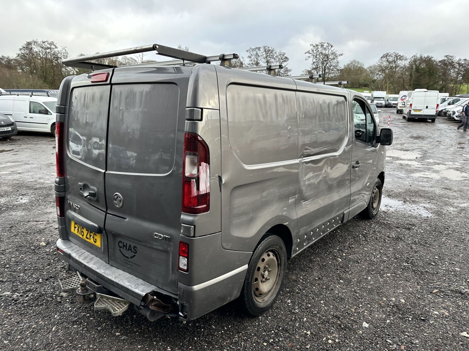 STYLISH CARGO CARRIER: GREY 2016 VAUXHALL VIVARO TRAFIC PANEL VAN >>--NO VAT ON HAMMER--<< - Bild 18 aus 19