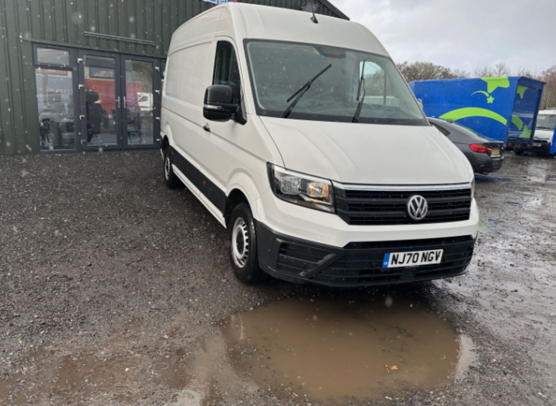 TOP GEAR TRANSPORTER: VW CRAFTER HIGH ROOF DIESEL >>--NO VAT ON HAMMER--<<