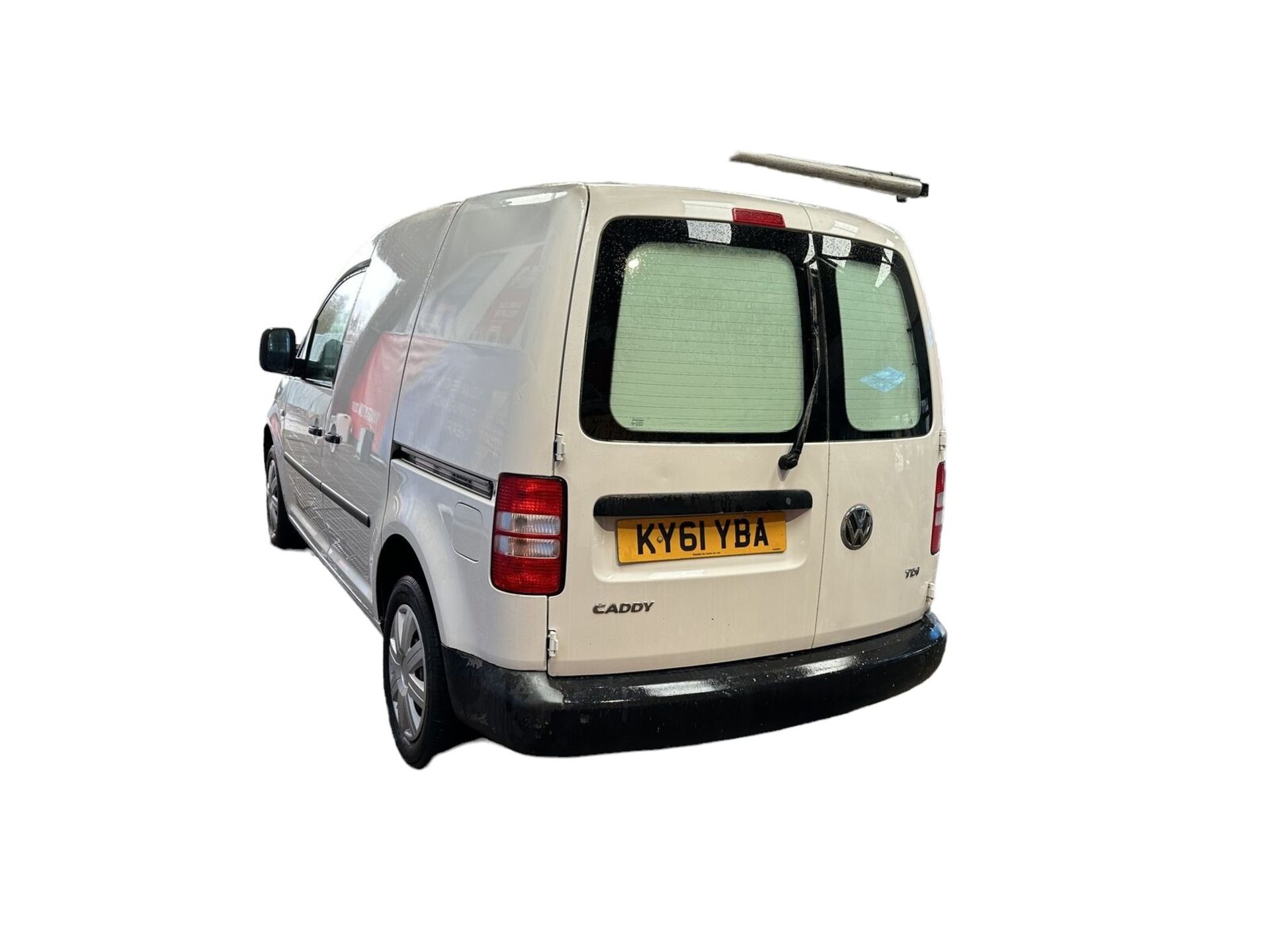 TOP GEAR DEAL: 61 PLATE VW CADDY TDI, CLEAN VAN, READY TO WORK >>--NO VAT ON HAMMER--<< - Image 2 of 9
