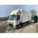 EFFICIENCY IN MOTION: 2016 DAF LF 21FT LUTON, 74,574 MILES, >>--NO VAT ON HAMMER--<<