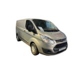 VAN WITH VALUE: 2013 FORD TRANSIT CUSTOM, SILVER, LOW ROOF, BARGAIN PRICE