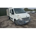 MASTER OF EFFICIENCY: RENAULT MASTER L35 CREW CAB VAN >>--NO VAT ON HAMMER--<<