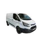 MILEAGE MASTER: 63 PLATE FORD TRANSIT CUSTOM READY FOR WORK >>--NO VAT ON HAMMER--<<