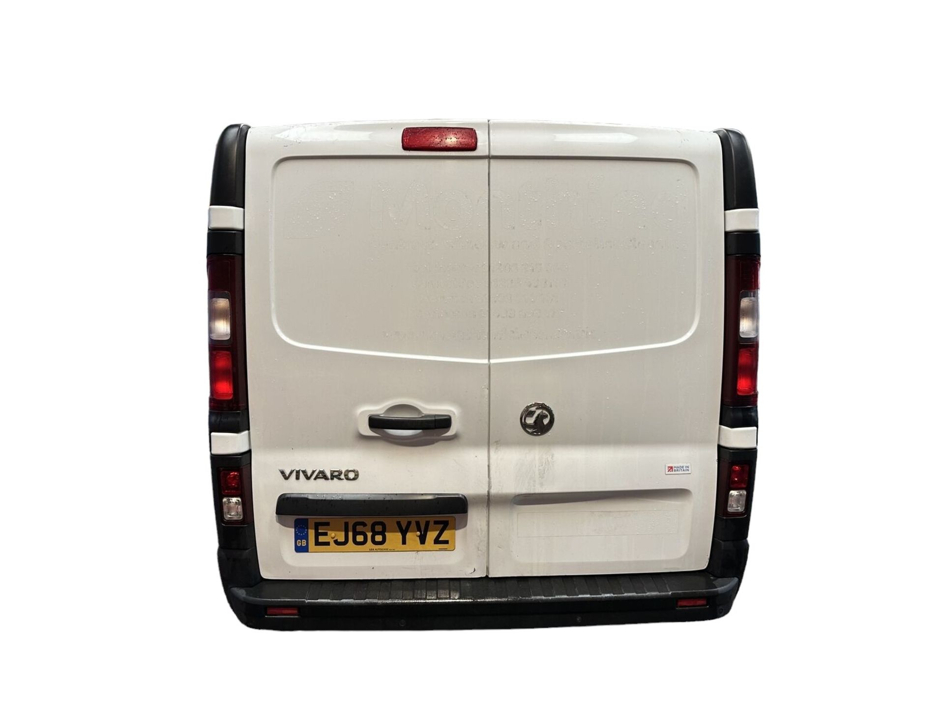 WHITE WONDER: VAUXHALL VIVARO TRAFIC 1.6 CDTI L2 LONG WHEEL BASE >>--NO VAT ON HAMMER--<< - Image 4 of 12