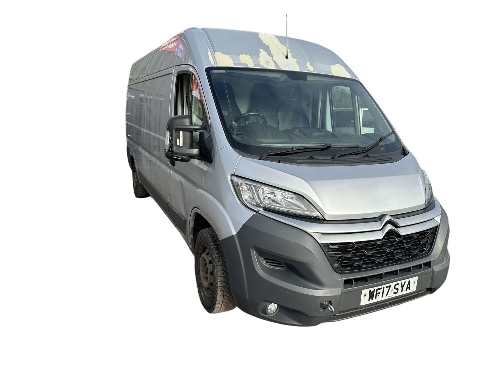PART OUT POTENTIAL: 2017 CITROEN RELAY - SEIZED ENGINE, CLEAN BODY >>--NO VAT ON HAMMER--<<
