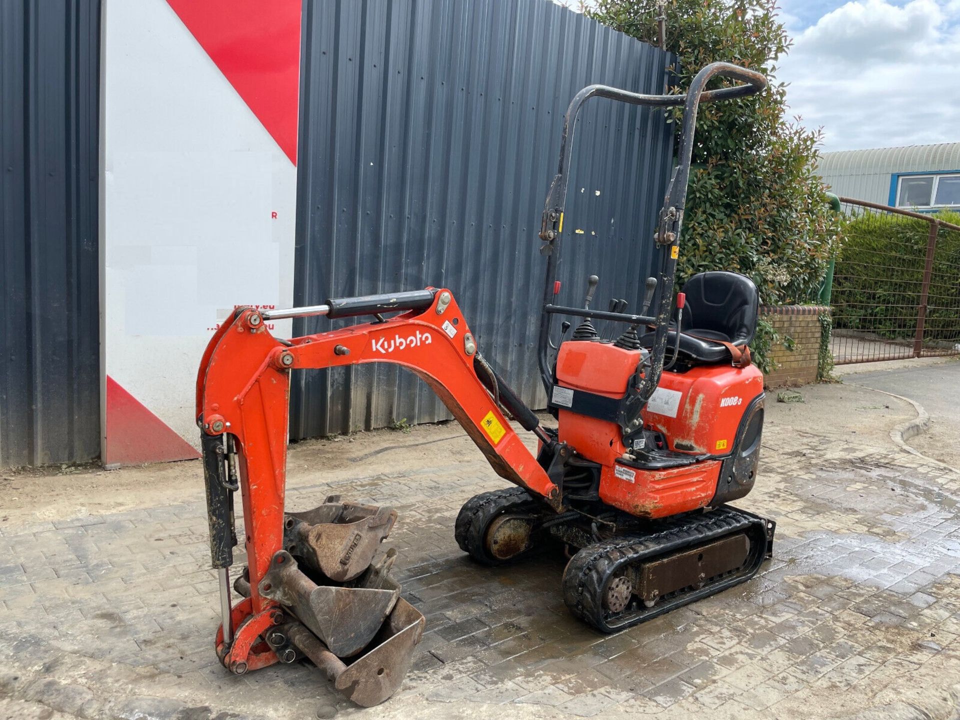 2018 KUBOTA K008-3: MICRO EXCAVATOR EXCELLENCE WITH 1354 HOURS - Bild 11 aus 11