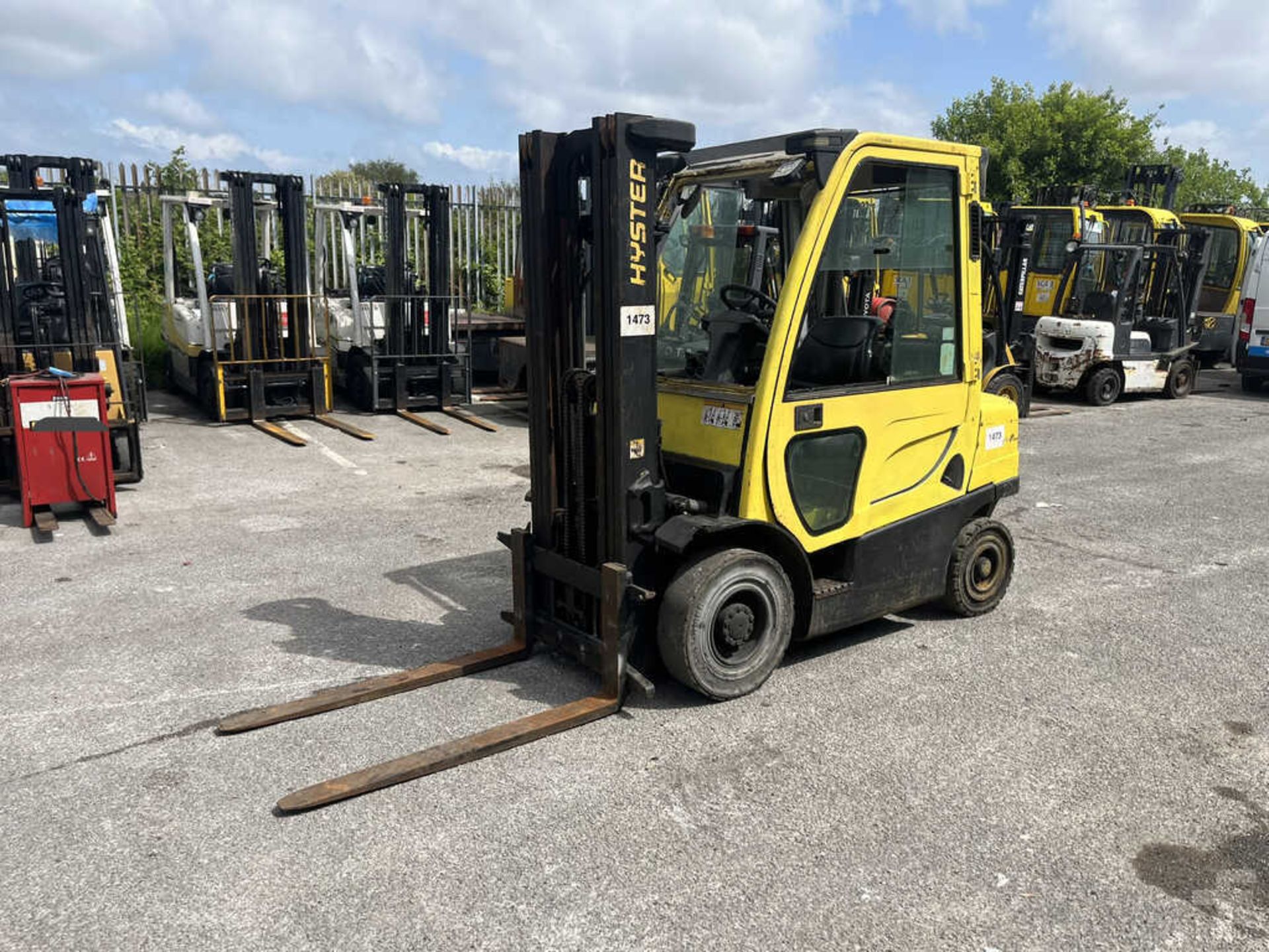 2008 DIESEL FORKLIFTS HYSTER H2.5FT - Image 2 of 9