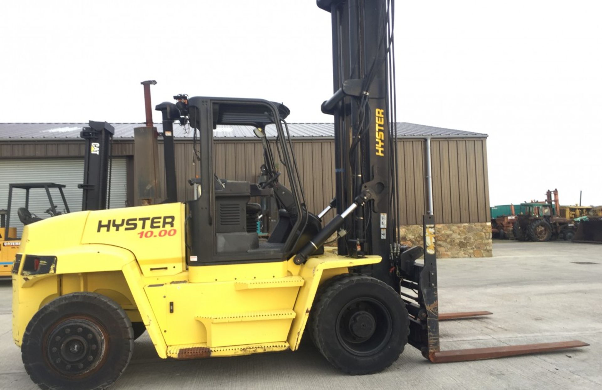 2008 HYSTER H10.00XM 10 TON LPG FORKLIFT