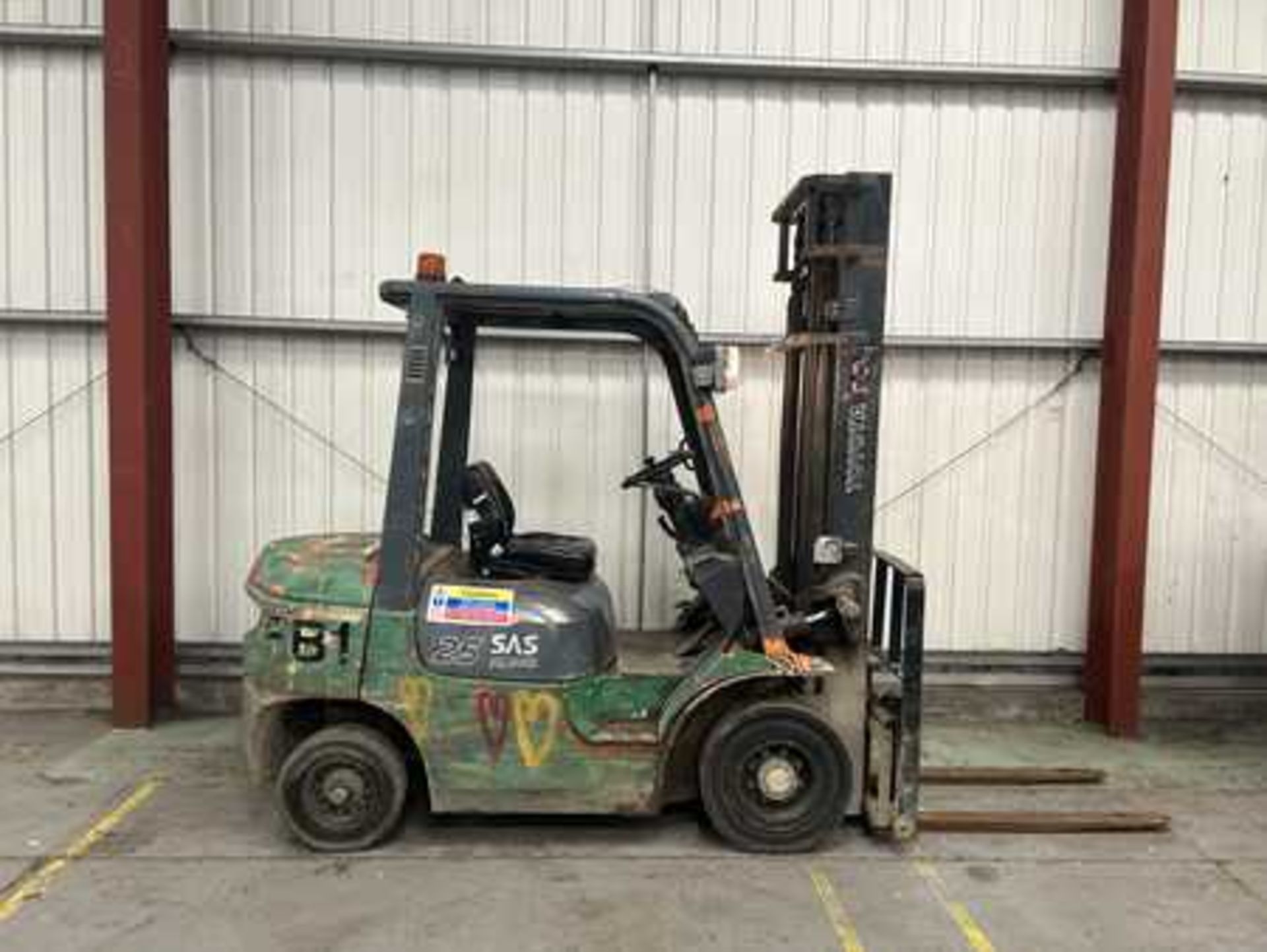 DIESEL FORKLIFTS TOYOTA 62-7FDF25 - Image 5 of 6