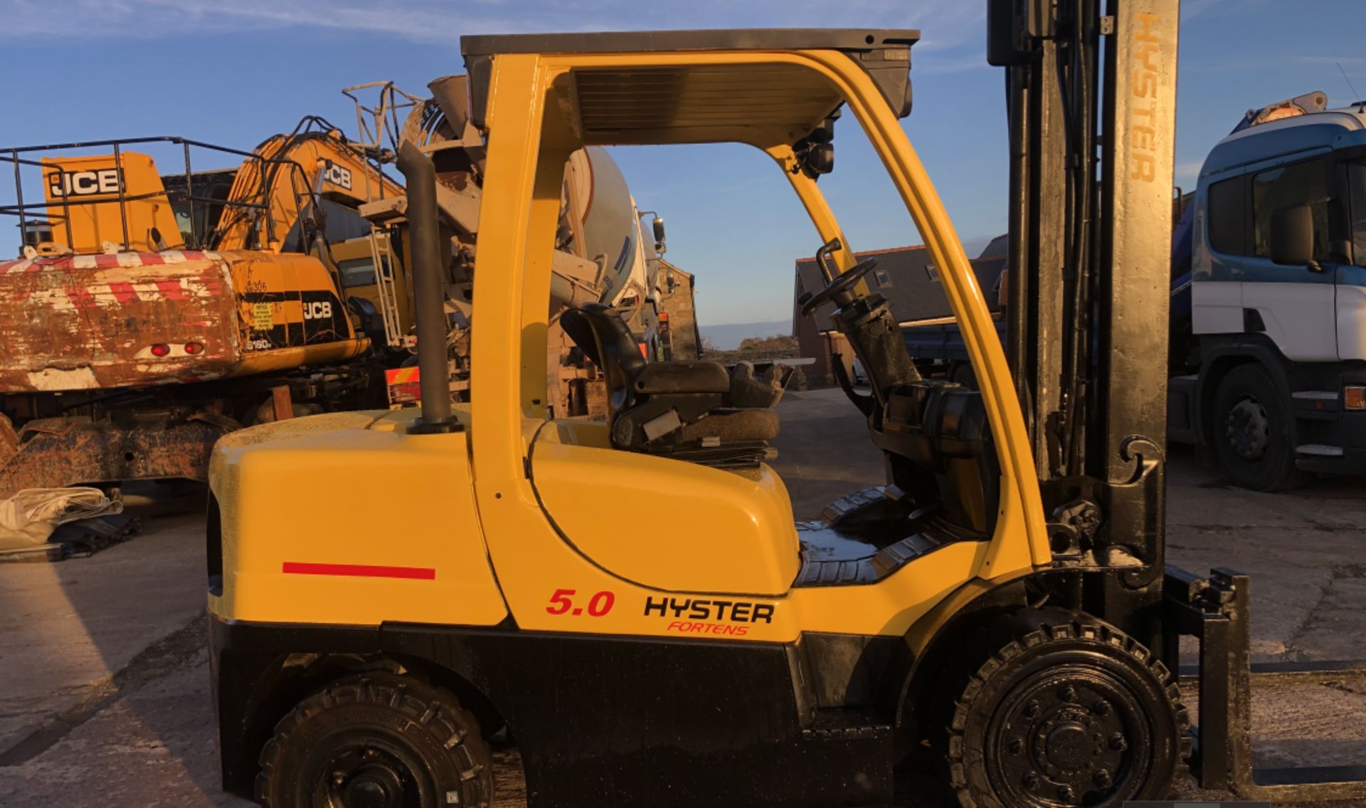 HYSTER H5.0 FT FORTEN 5 TON DIESEL FORKLIFT - Image 6 of 11