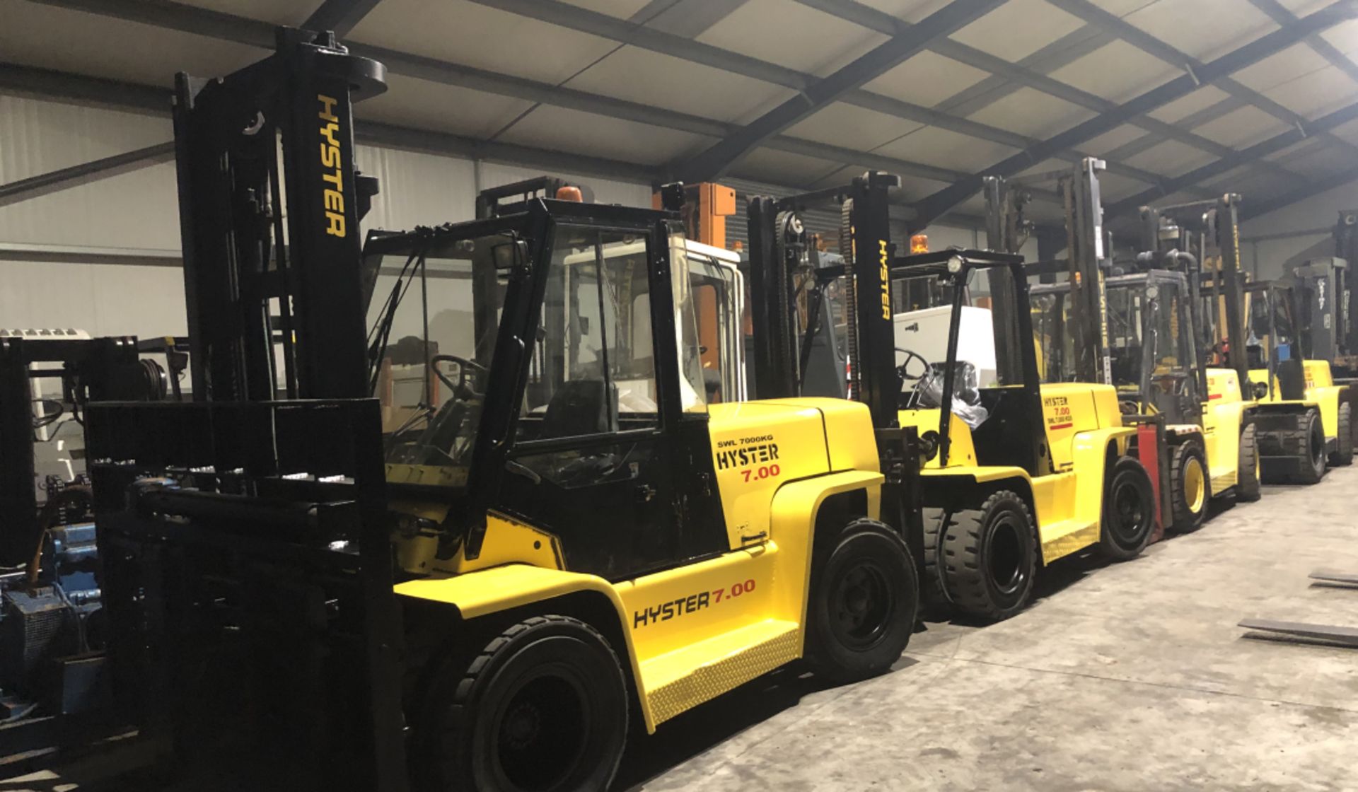 HYSTER H7.00 XL ,7.5 TON DIESEL FORKLIFT - Image 12 of 12