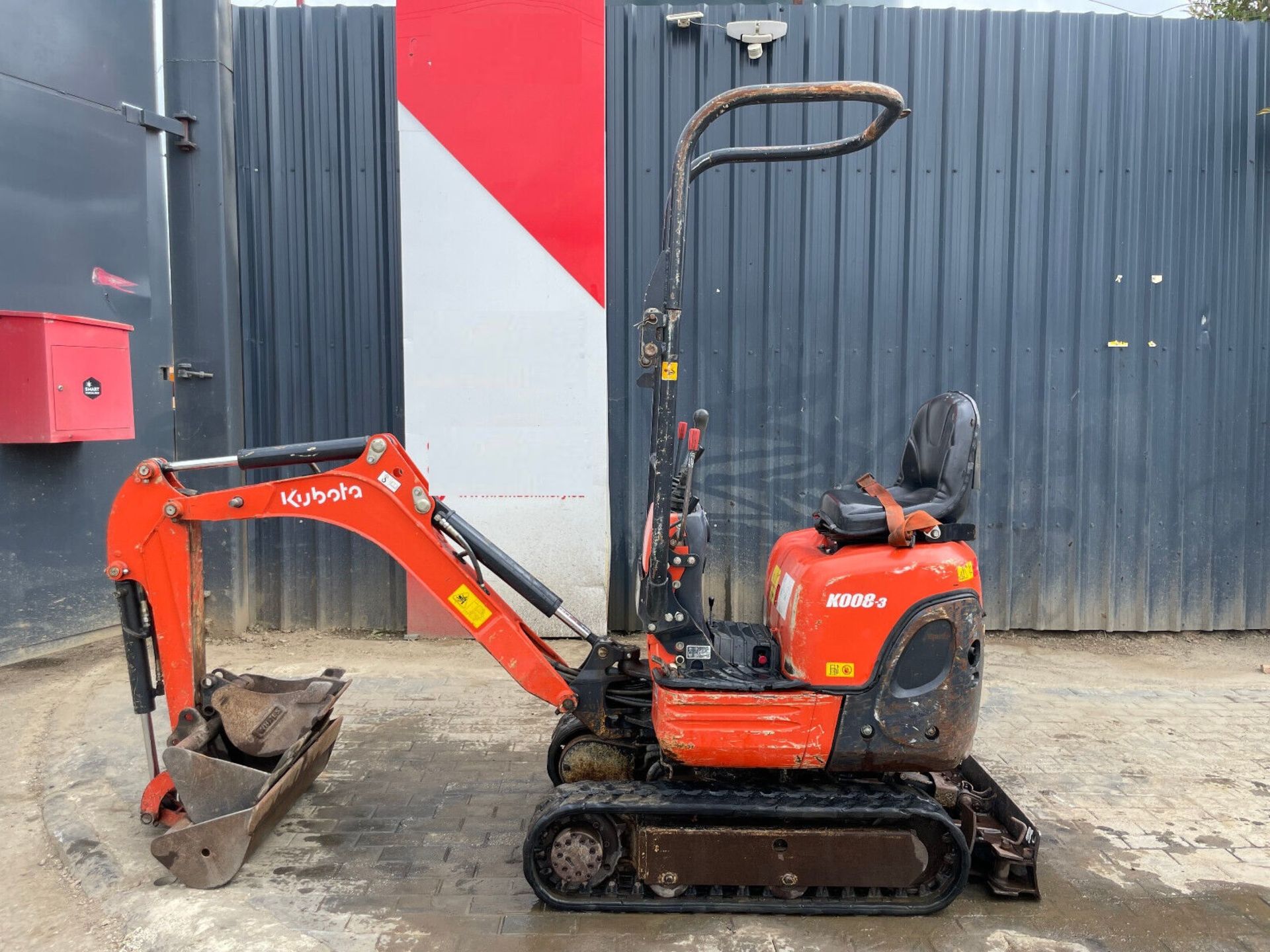 2018 KUBOTA K008-3: MICRO EXCAVATOR EXCELLENCE WITH 1354 HOURS - Bild 3 aus 11