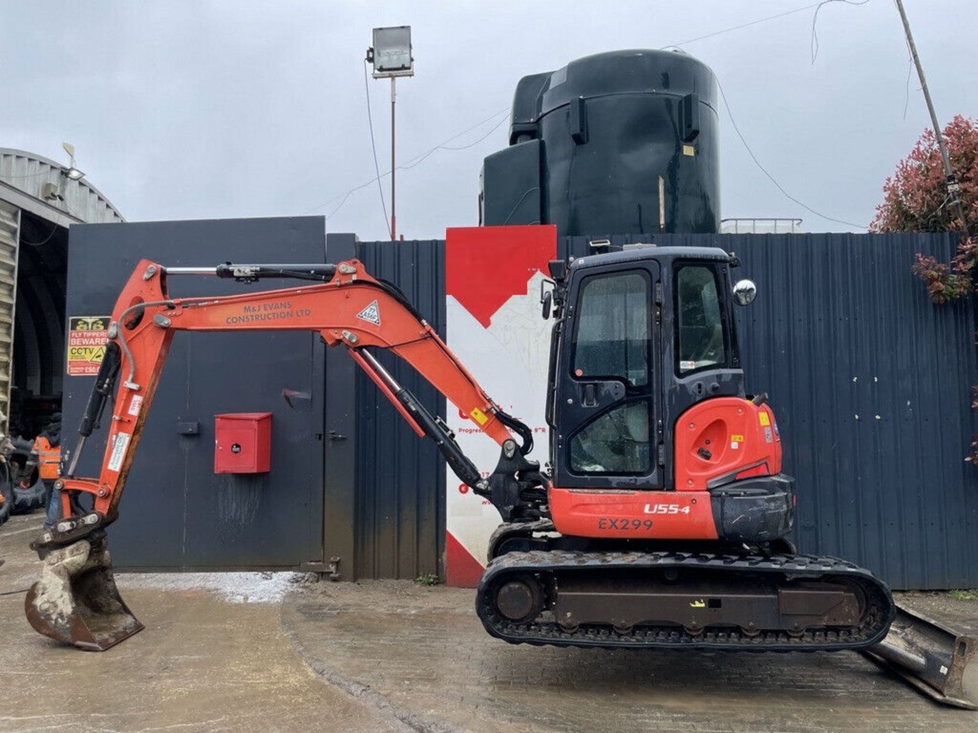 2018 KUBOTA U55-4 MINI EXCAVATOR