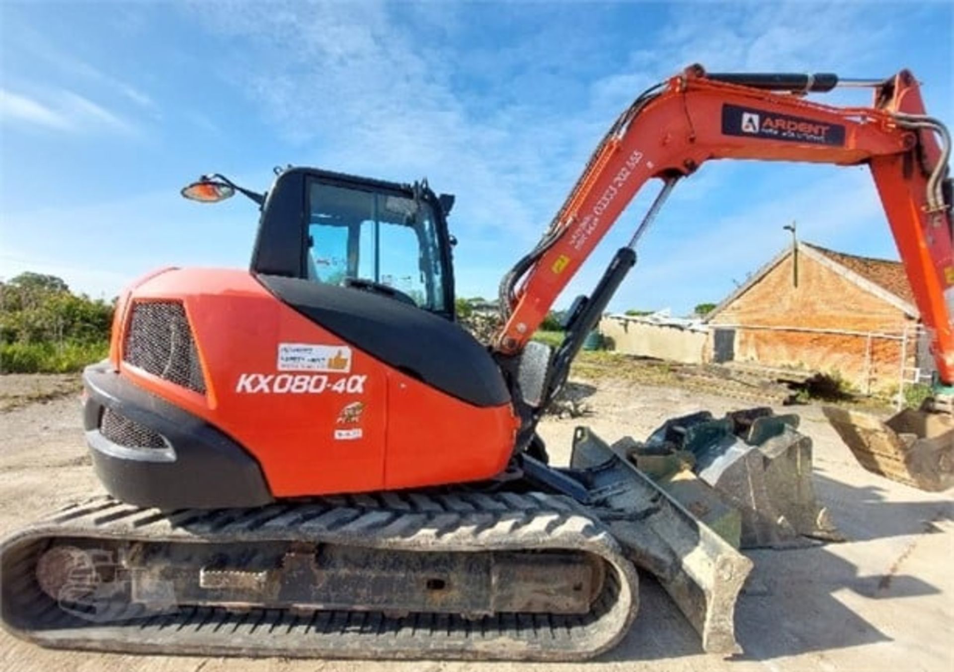 2019 KUBOTA KX080-4