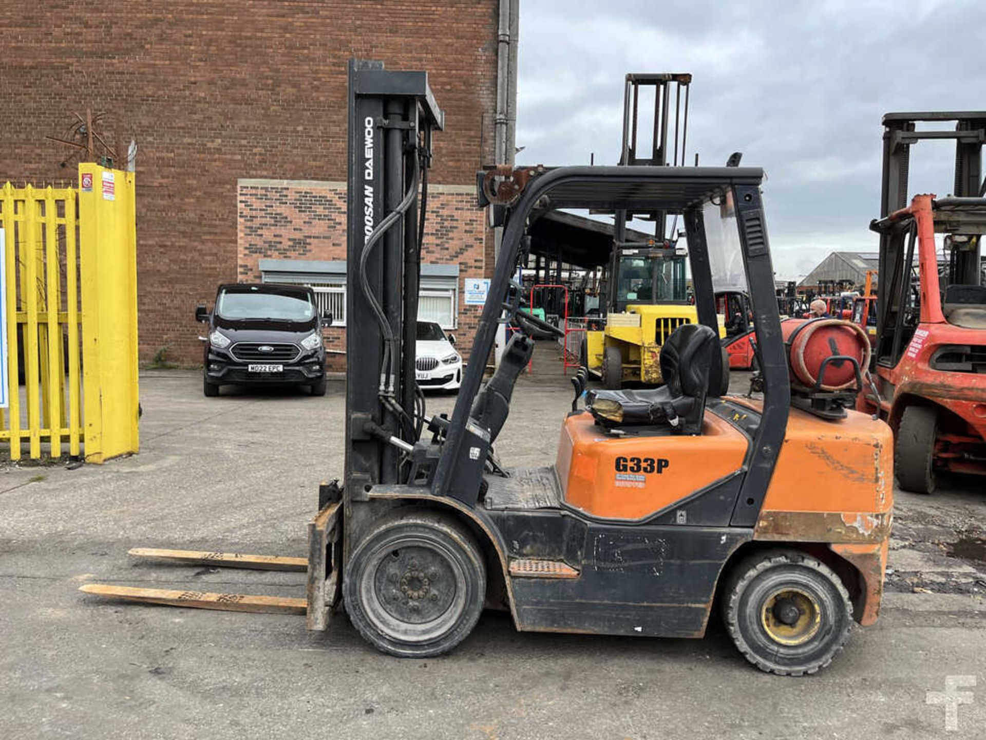 2007 LPG FORKLIFTS DOOSAN G33P-3 - Image 4 of 6