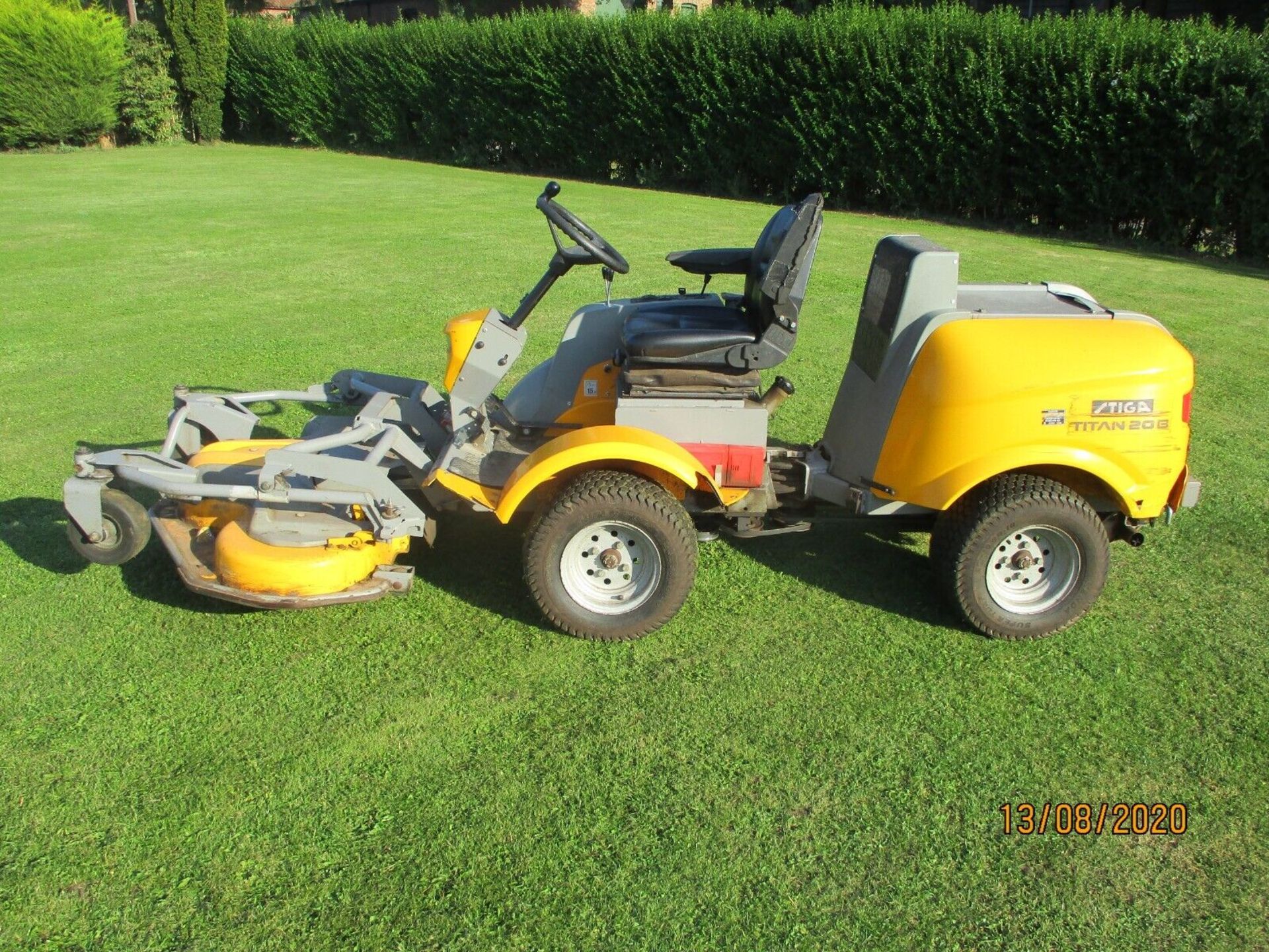 STIGA 20 B LAWN MOWER YANMAR 3 CYLINDER DIESEL ENGINE - Bild 6 aus 14