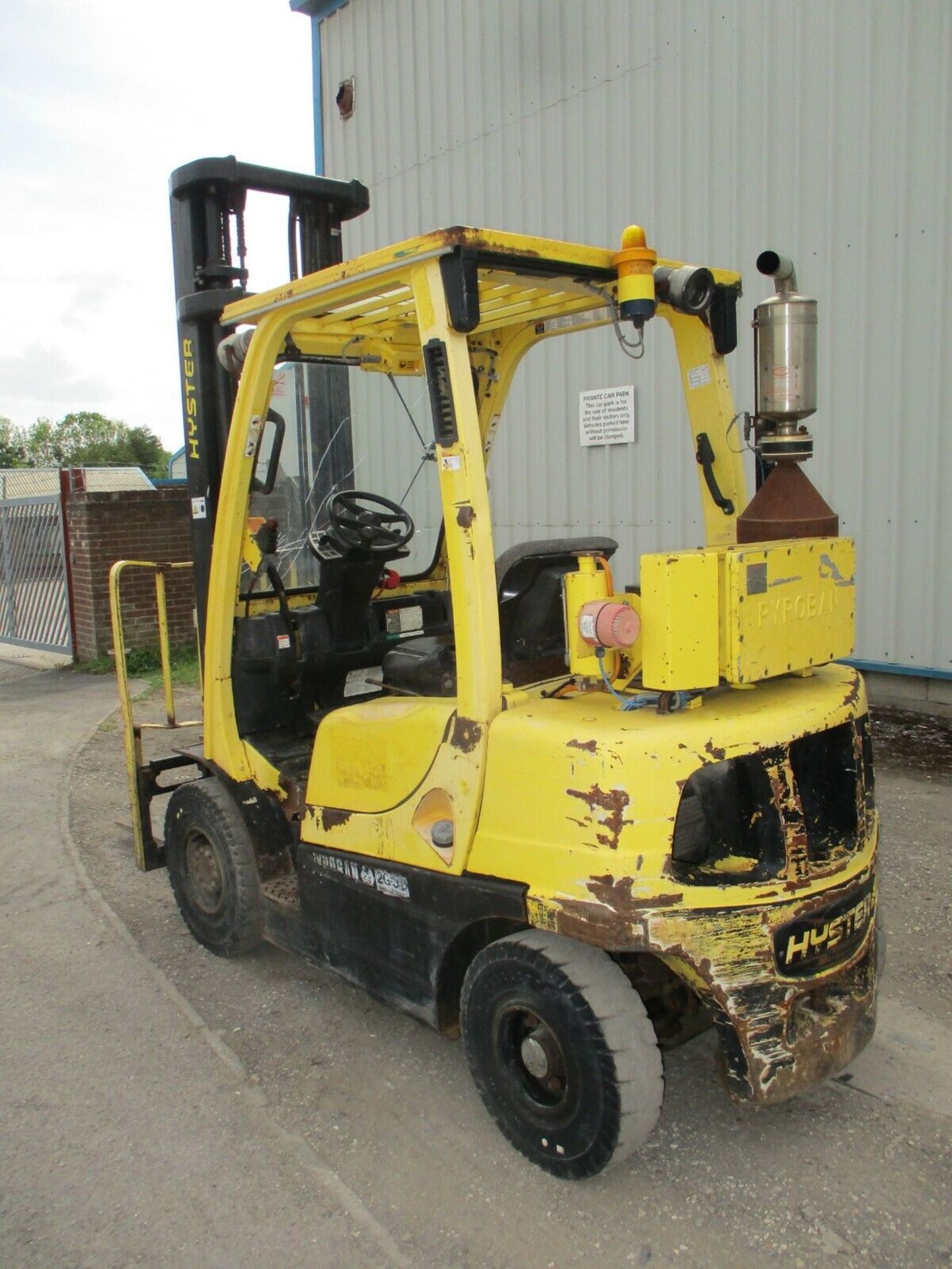 HYSTER H2.5FT FORKLIFT. 2.5 TON LIFT - Image 3 of 10