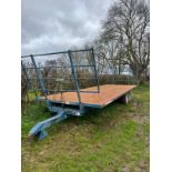 AS MARSTON 25FT BALE TRAILER