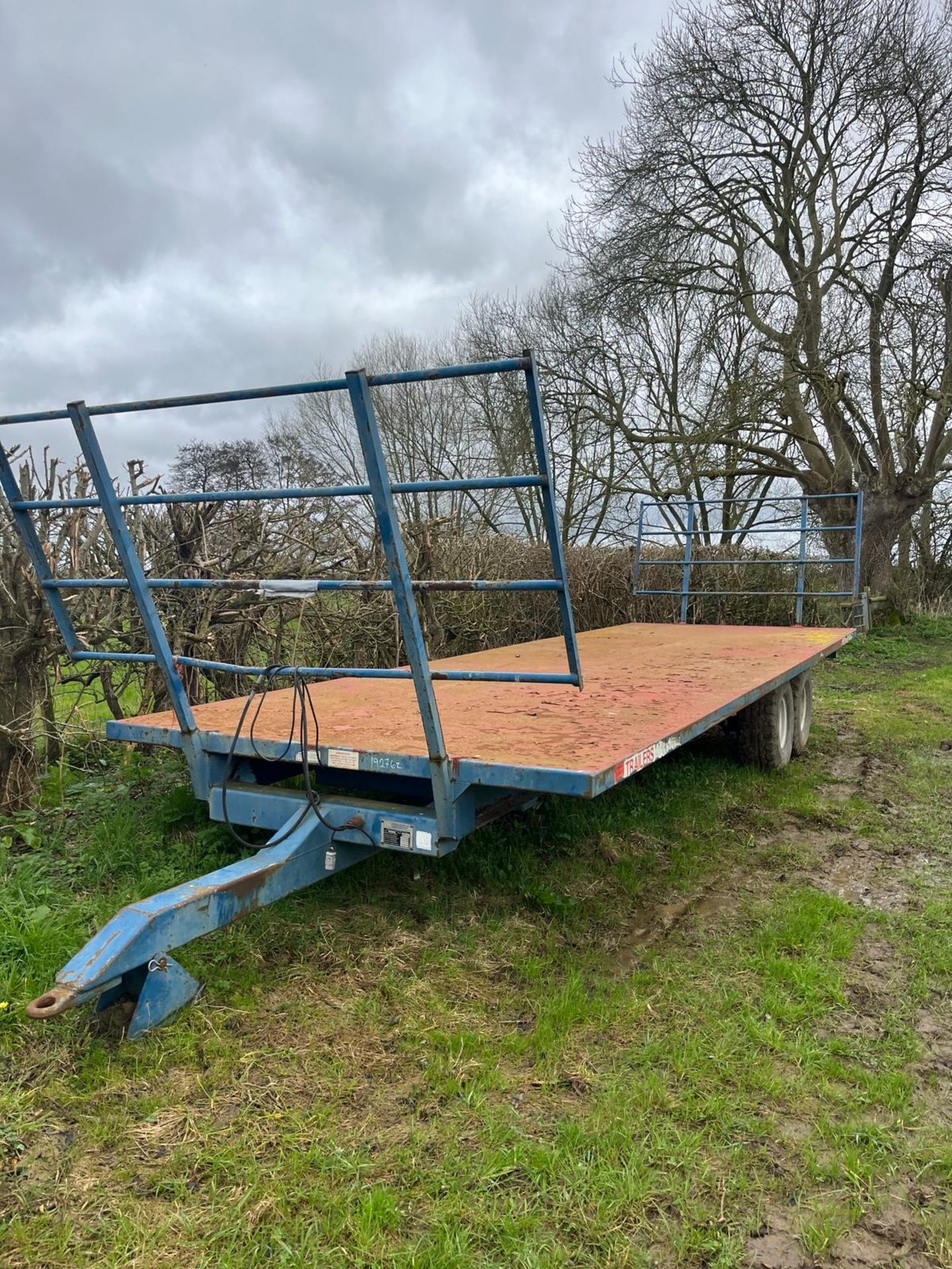 AS MARSTON 25FT BALE TRAILER