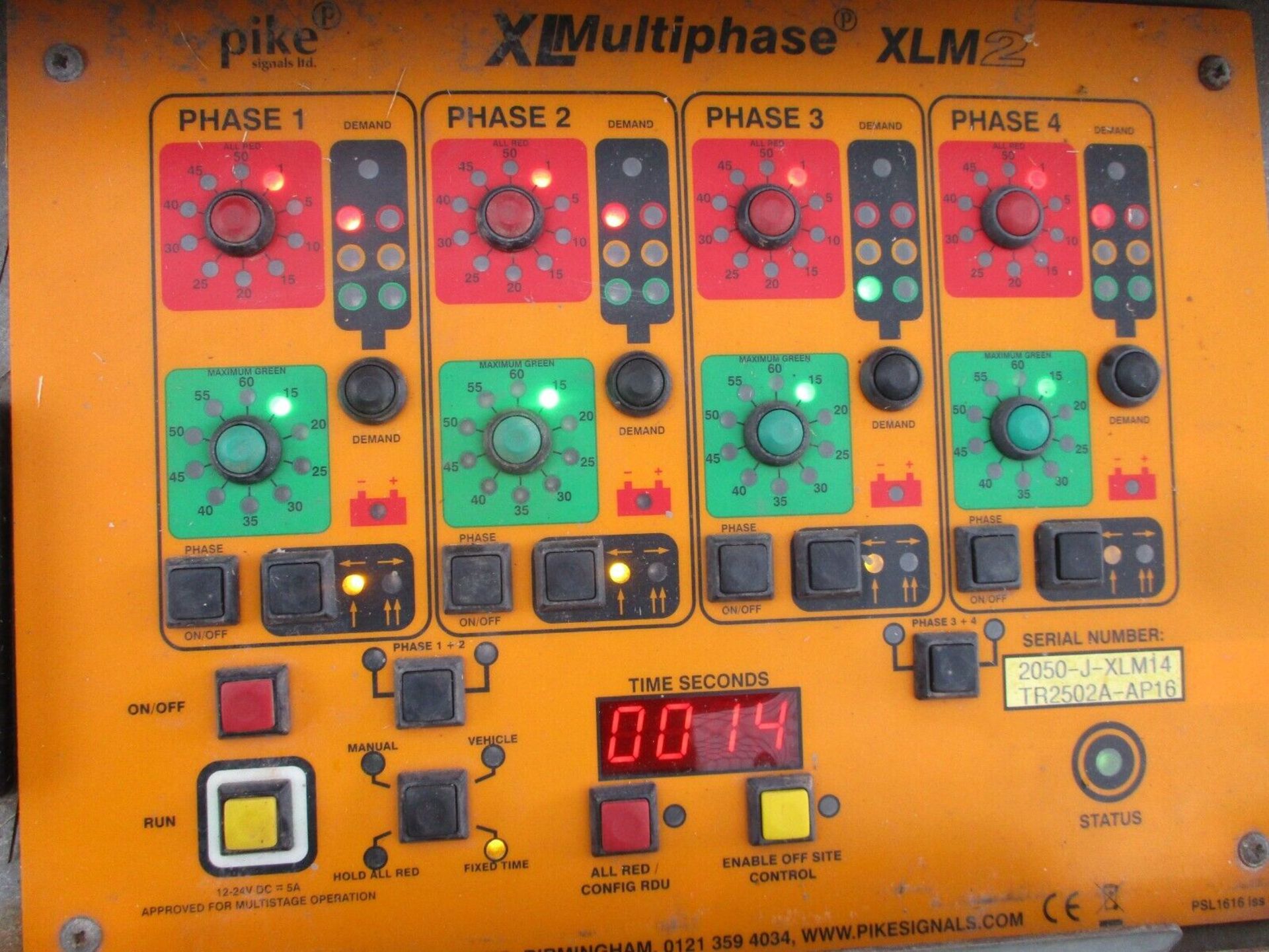 PIKE 4 WAY TRAFFIC LIGHTS XL2 CONTROLLERS - Image 4 of 4