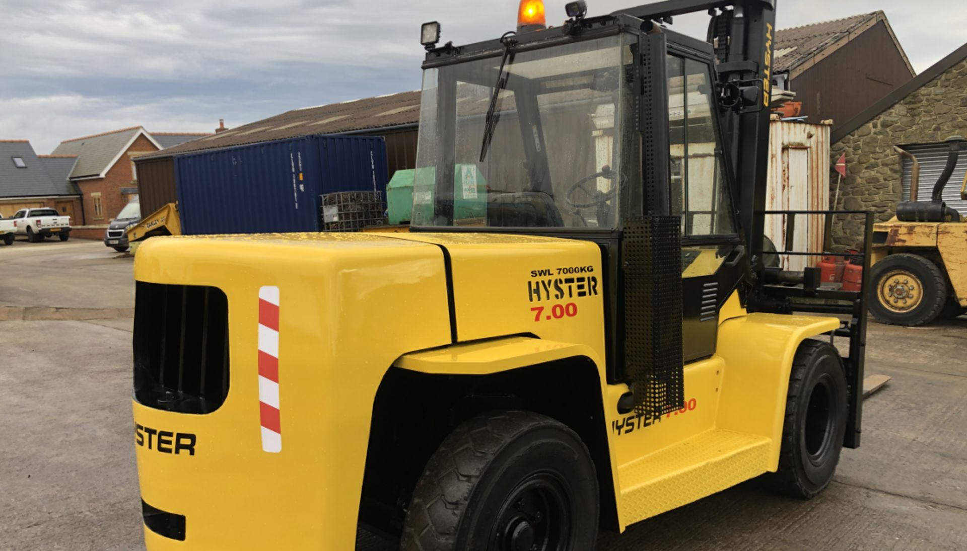 HYSTER H7.00 XL ,7.5 TON DIESEL FORKLIFT - Image 5 of 13