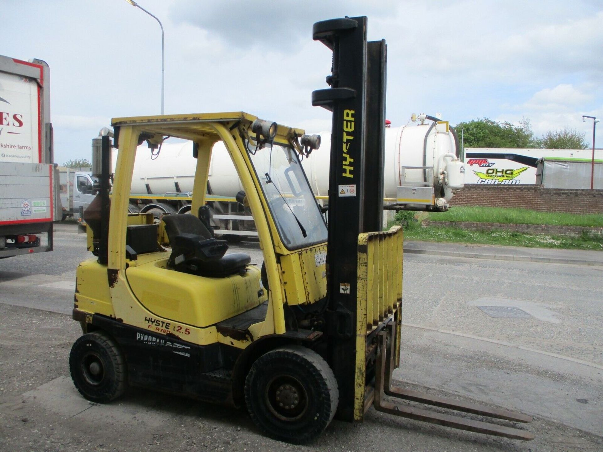 HYSTER H2.5FT FORKLIFT. 2.5 TON LIFT - Image 5 of 10