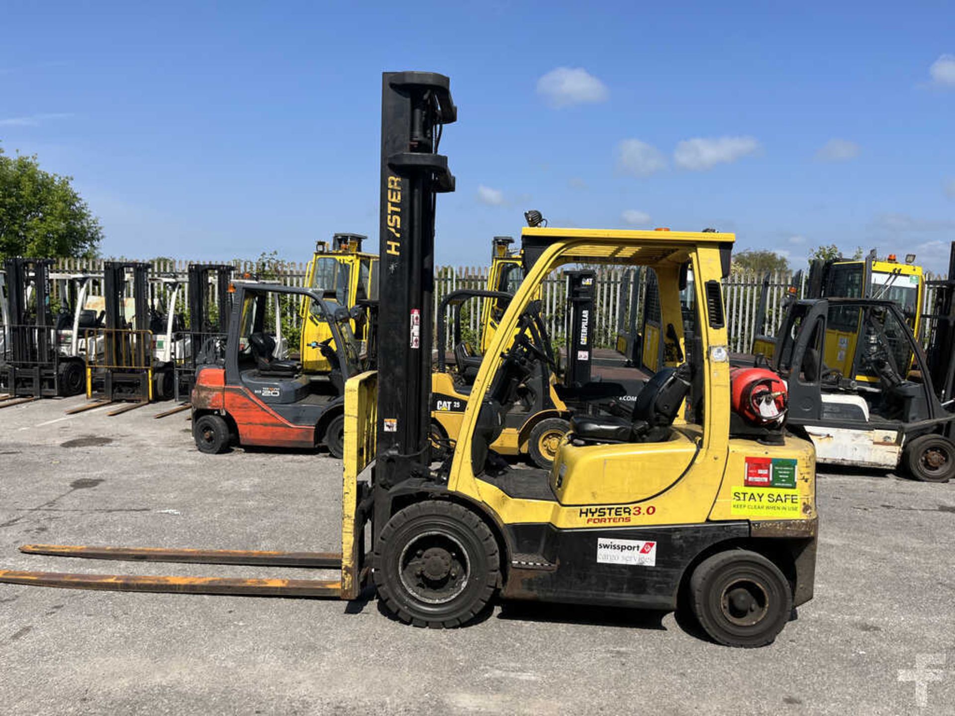 2008 LPG FORKLIFTS HYSTER H3.0FT