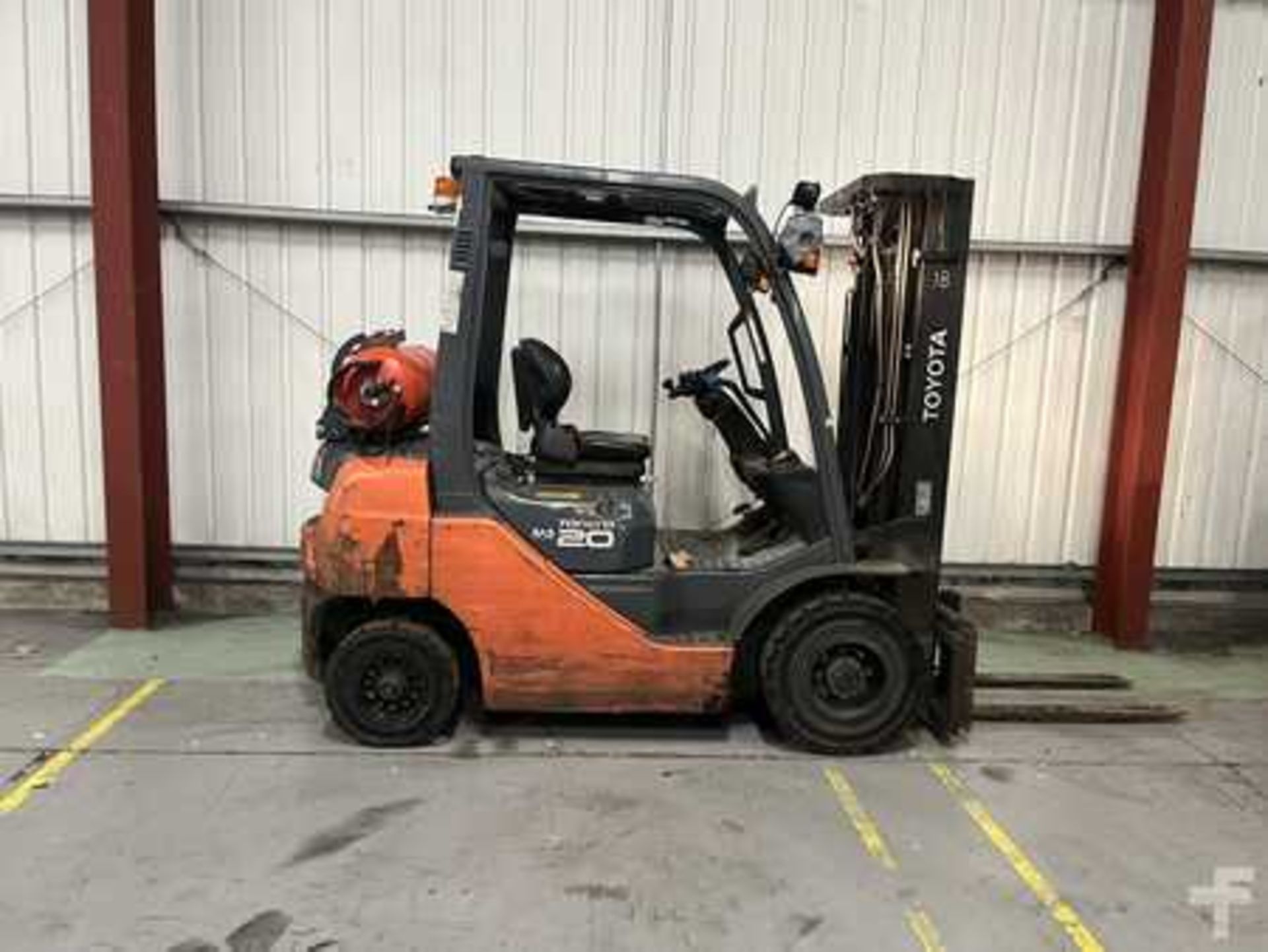 LPG FORKLIFTS TOYOTA 02-8FGF20 - Image 5 of 6