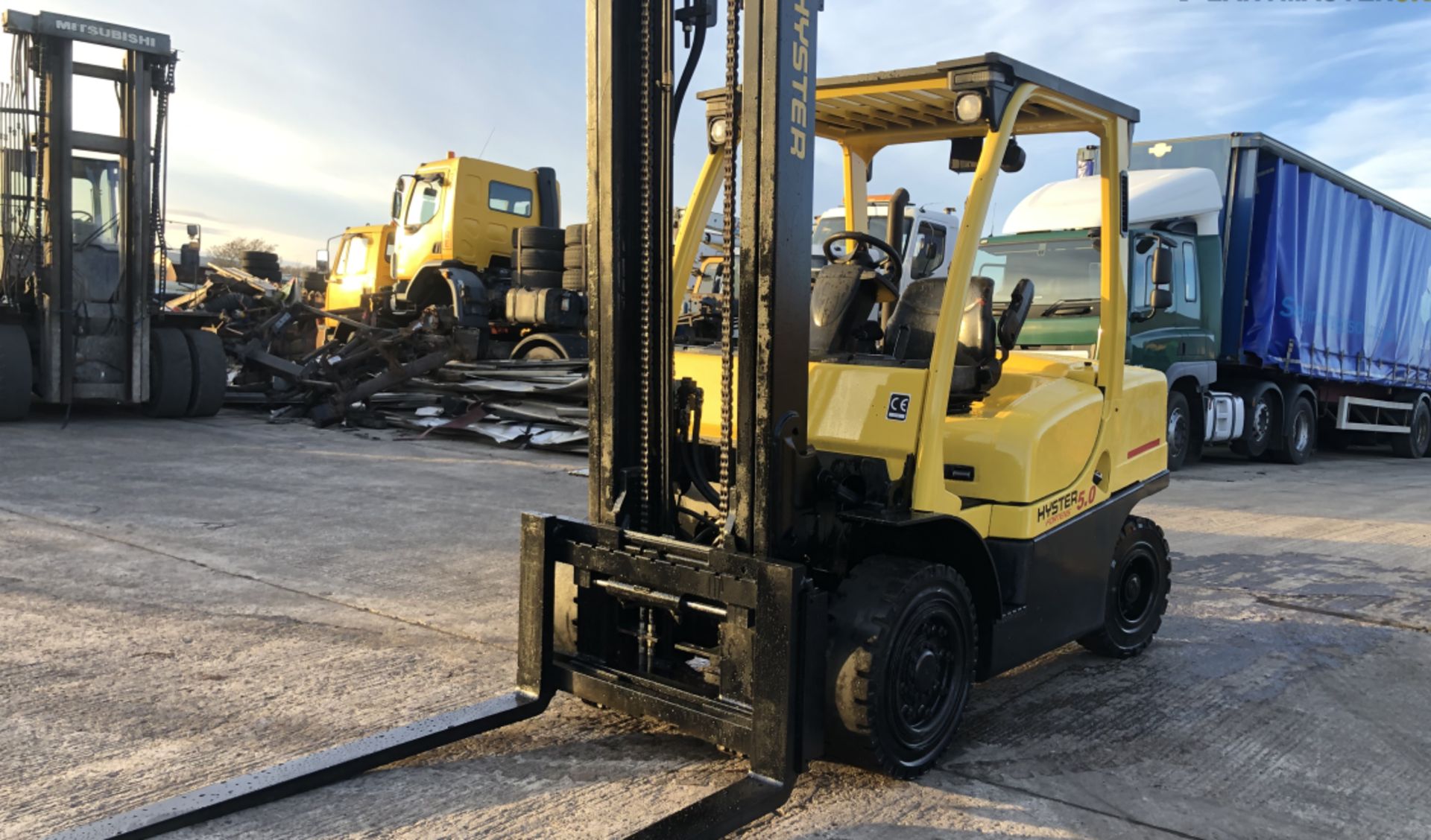 HYSTER H5.0 FT FORTEN 5 TON DIESEL FORKLIFT - Image 2 of 11