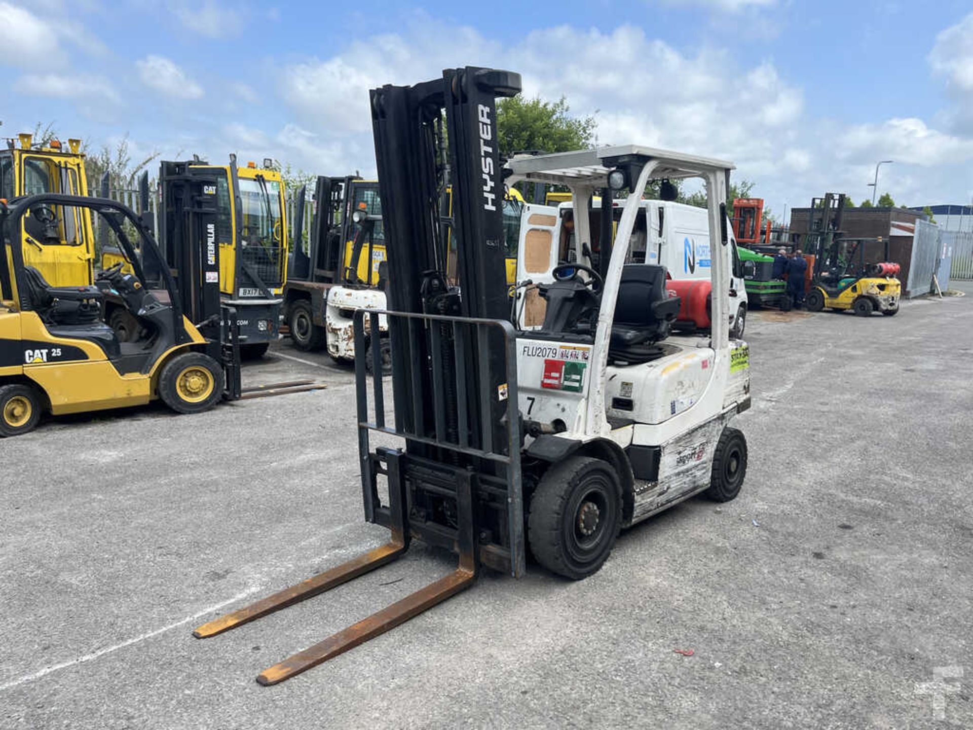 2012 LPG FORKLIFTS HYSTER H2.5FT - Image 2 of 6