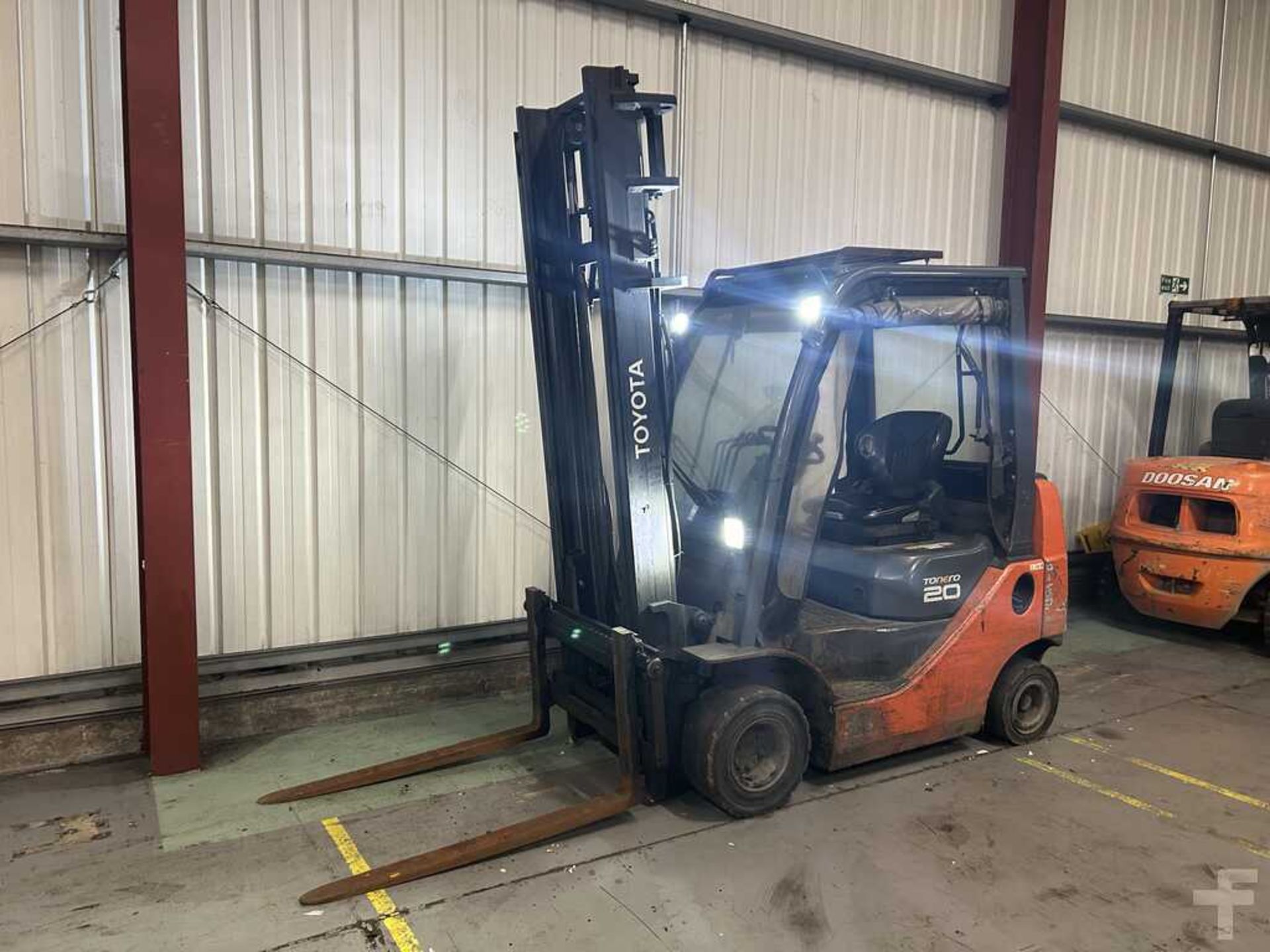 DIESEL FORKLIFTS TOYOTA 02-8FDKF20 - Image 2 of 6