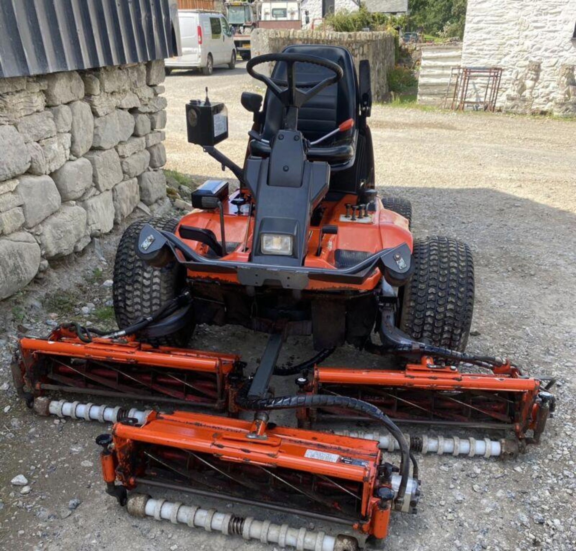 KUBOTA AM3300: DIESEL GARDEN TRACTOR GRASS CUTTER - Bild 11 aus 13