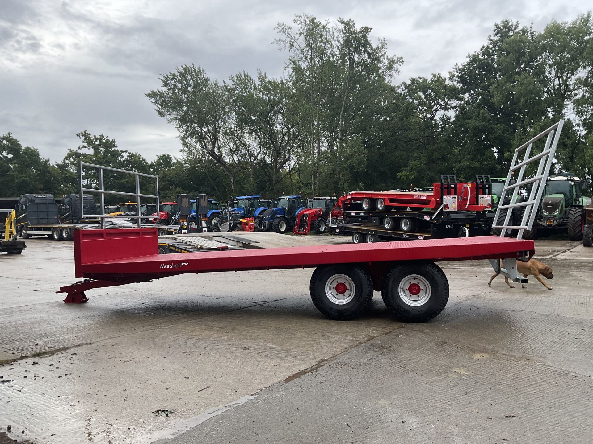 MARSHALL BC21. 21FT BALE TRAILER - Image 8 of 8