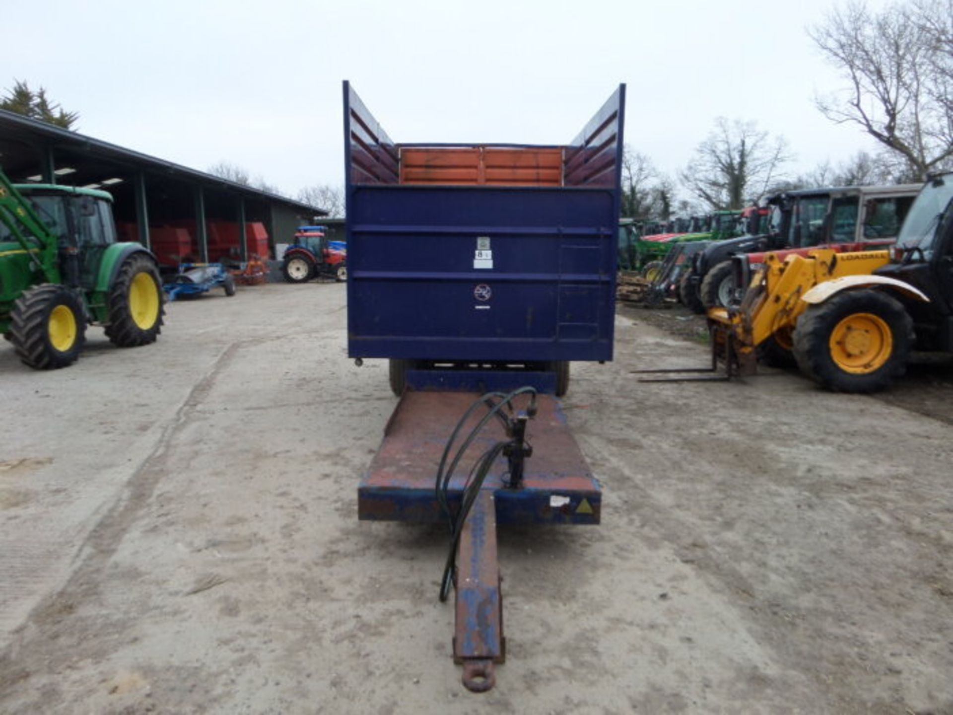 FOSTER 8 TONNE LOAD MASTER TIPPING TRAILER - Image 3 of 6