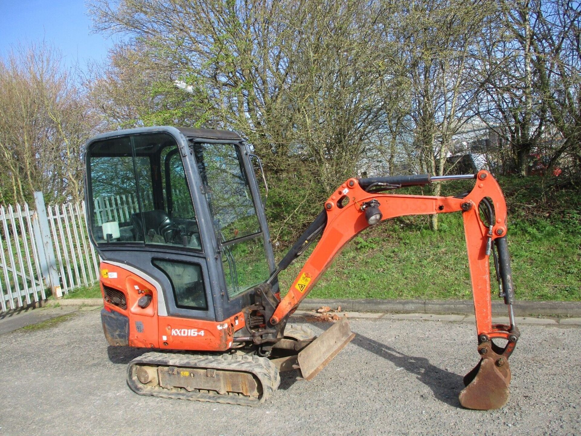 YEAR 2012 KUBOTA KX016-4 EXCAVATOR