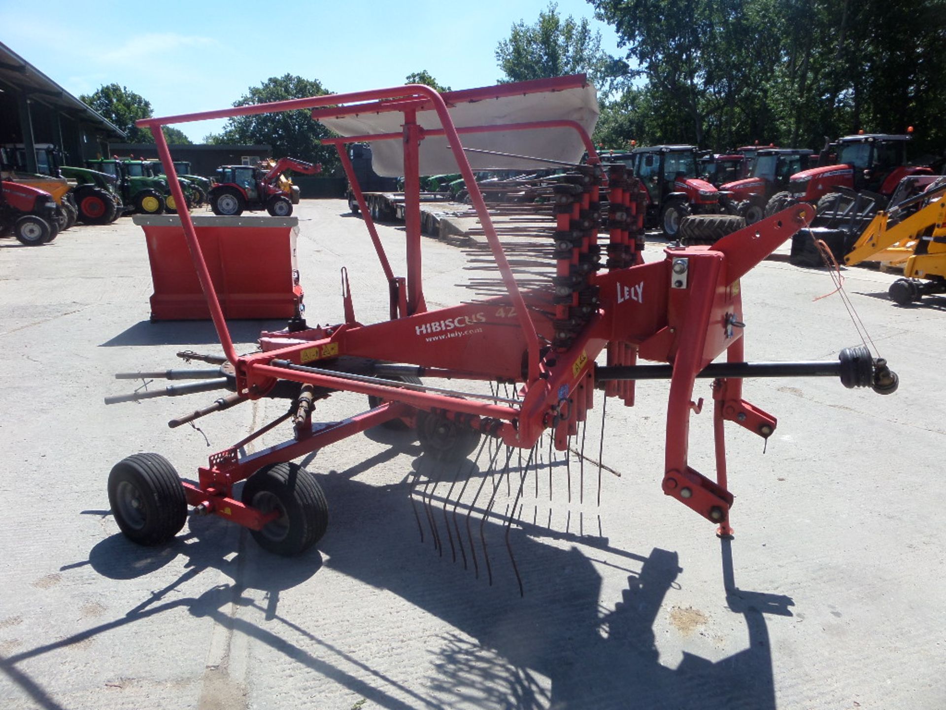 2007 LELY HIBISCUS 425 SINGLE ROTOR RAKE