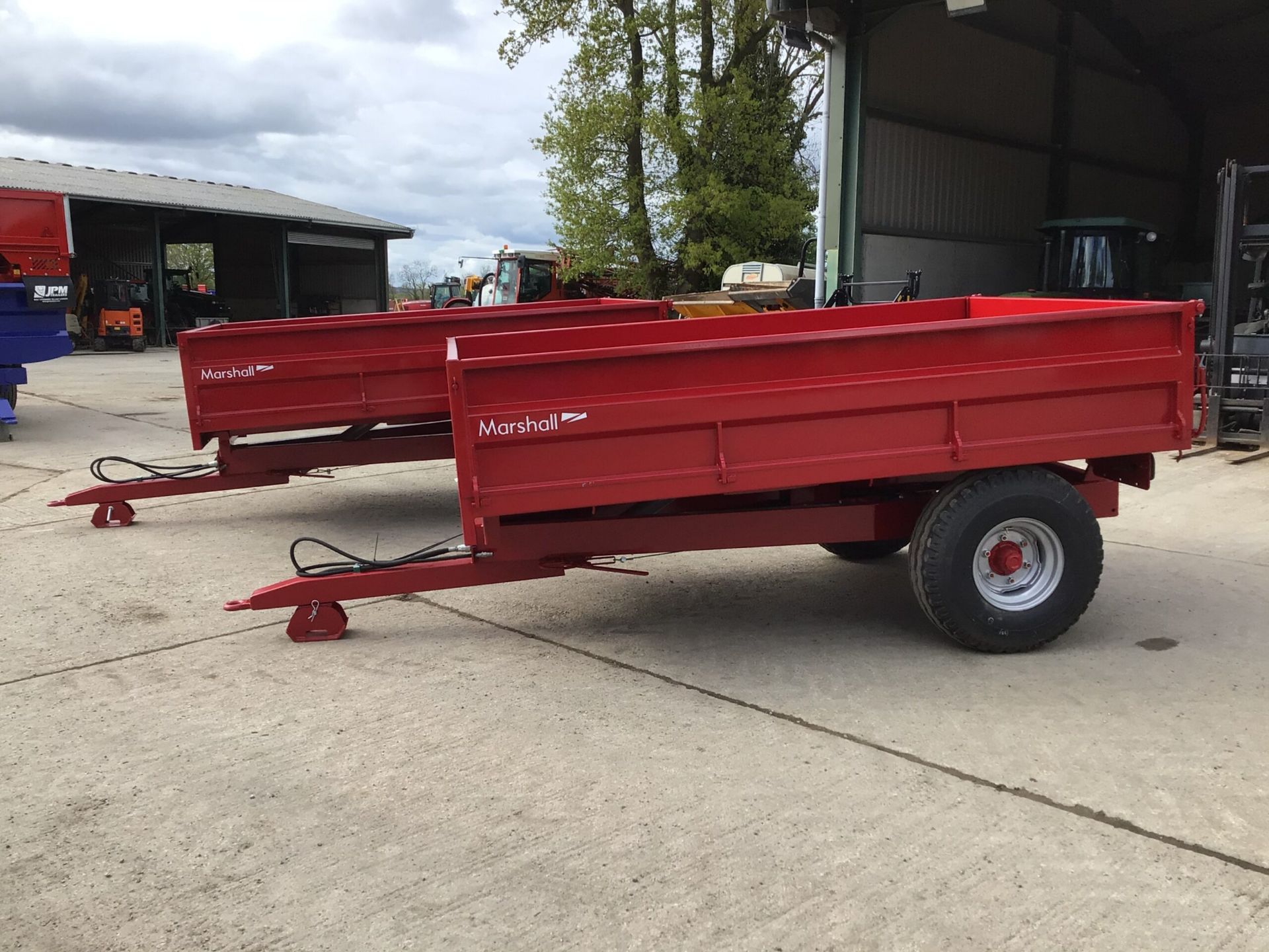 MARSHALL S5 5 TON TIPPING TRAILER