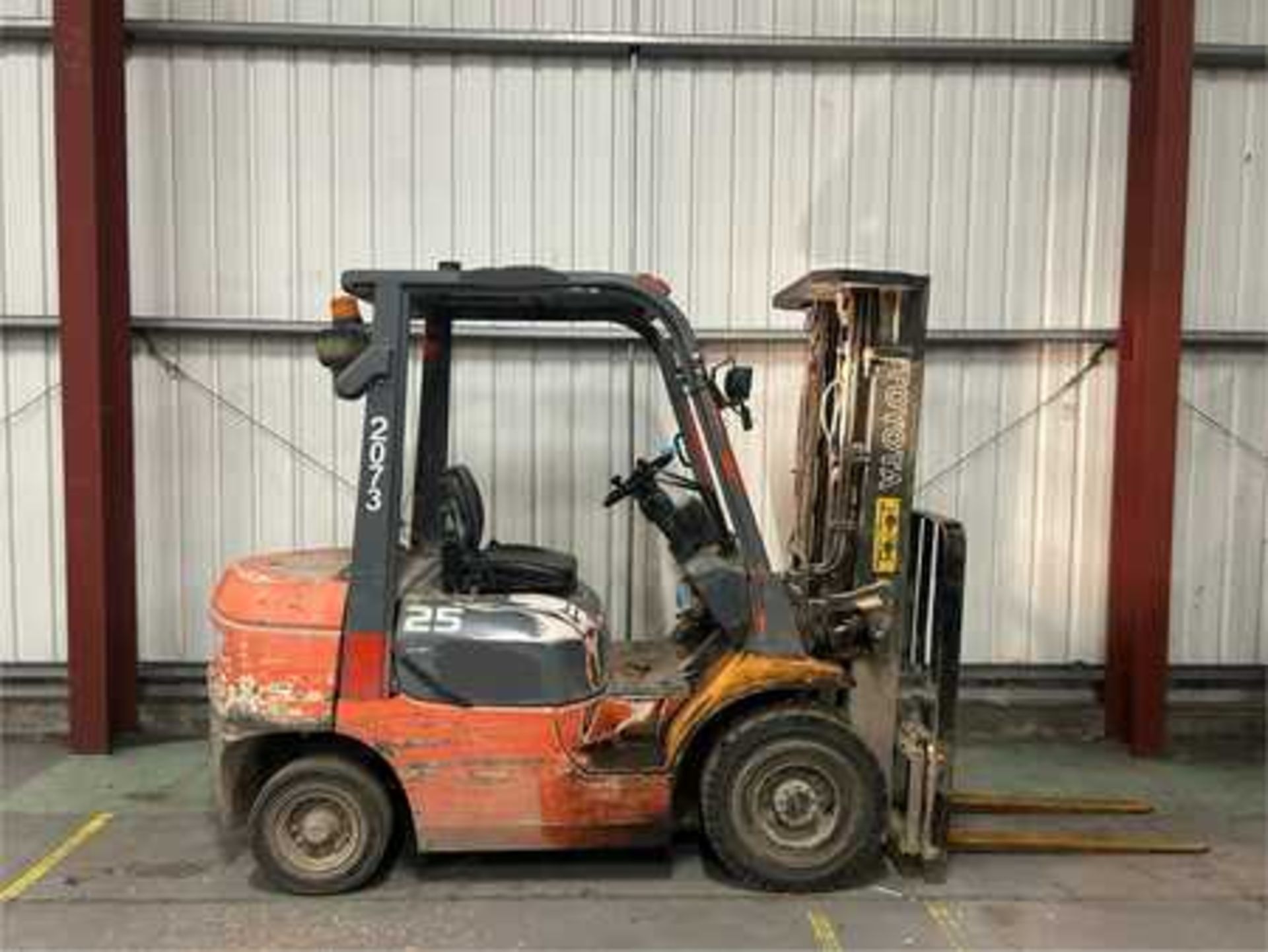 DIESEL FORKLIFTS TOYOTA 62-7FDF25 - Image 5 of 6