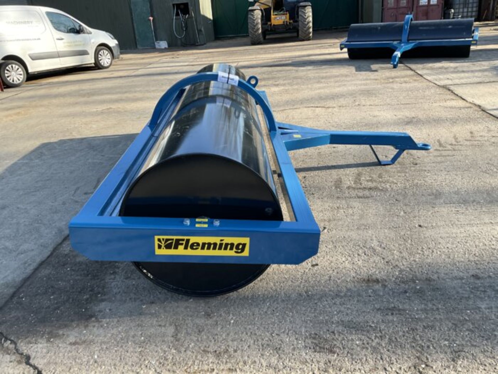 NEW FLEMING 10 X 30 X 10 ROLLER WITH SCRAPER.