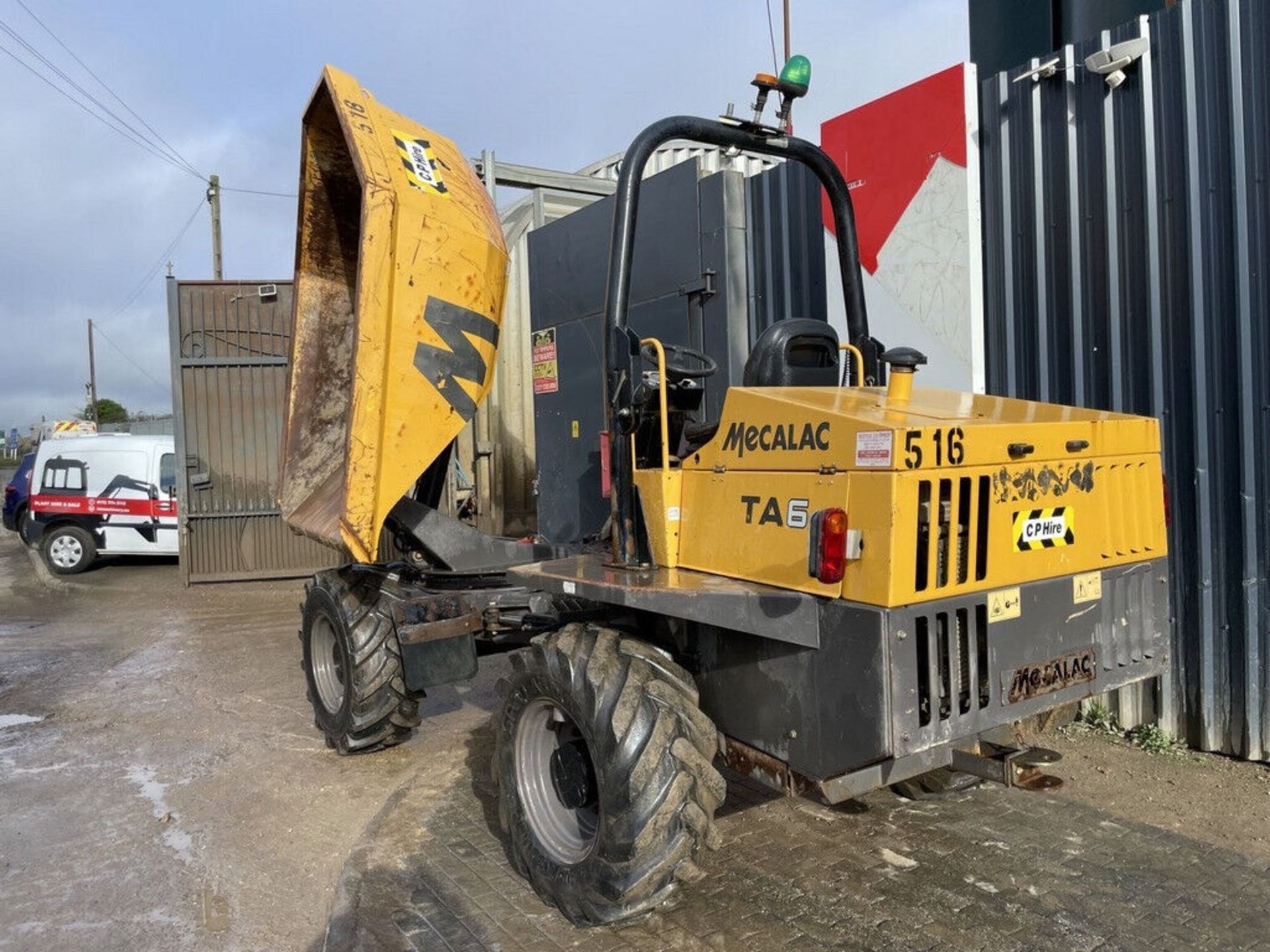 2018 MECALAC TA6S 6 TON SWIVEL DUMPER - Image 9 of 9