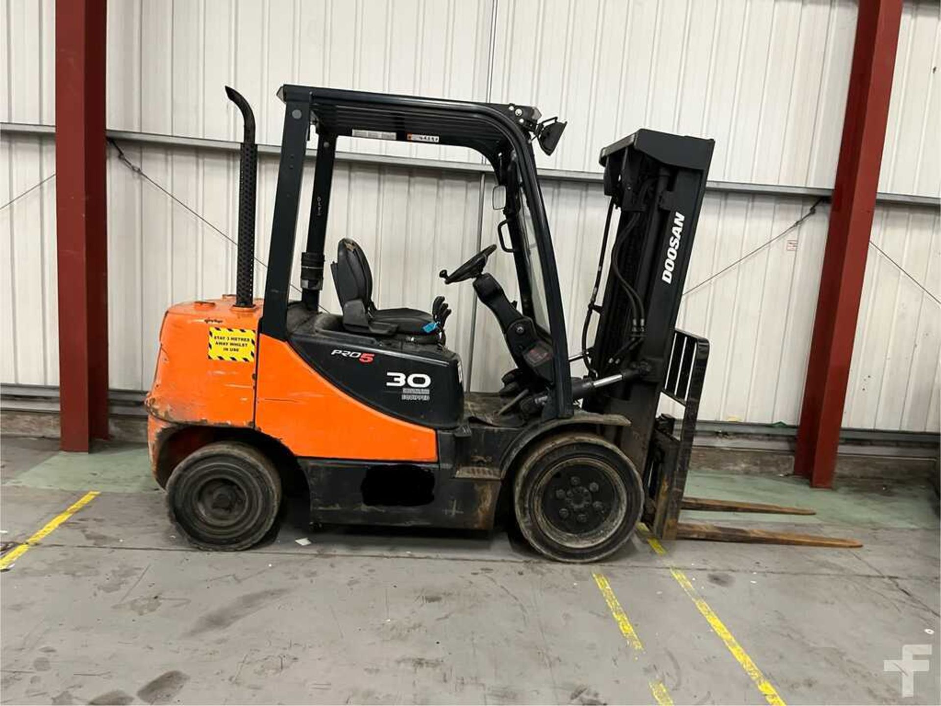 DIESEL FORKLIFTS DOOSAN D30S-5 - Image 5 of 6