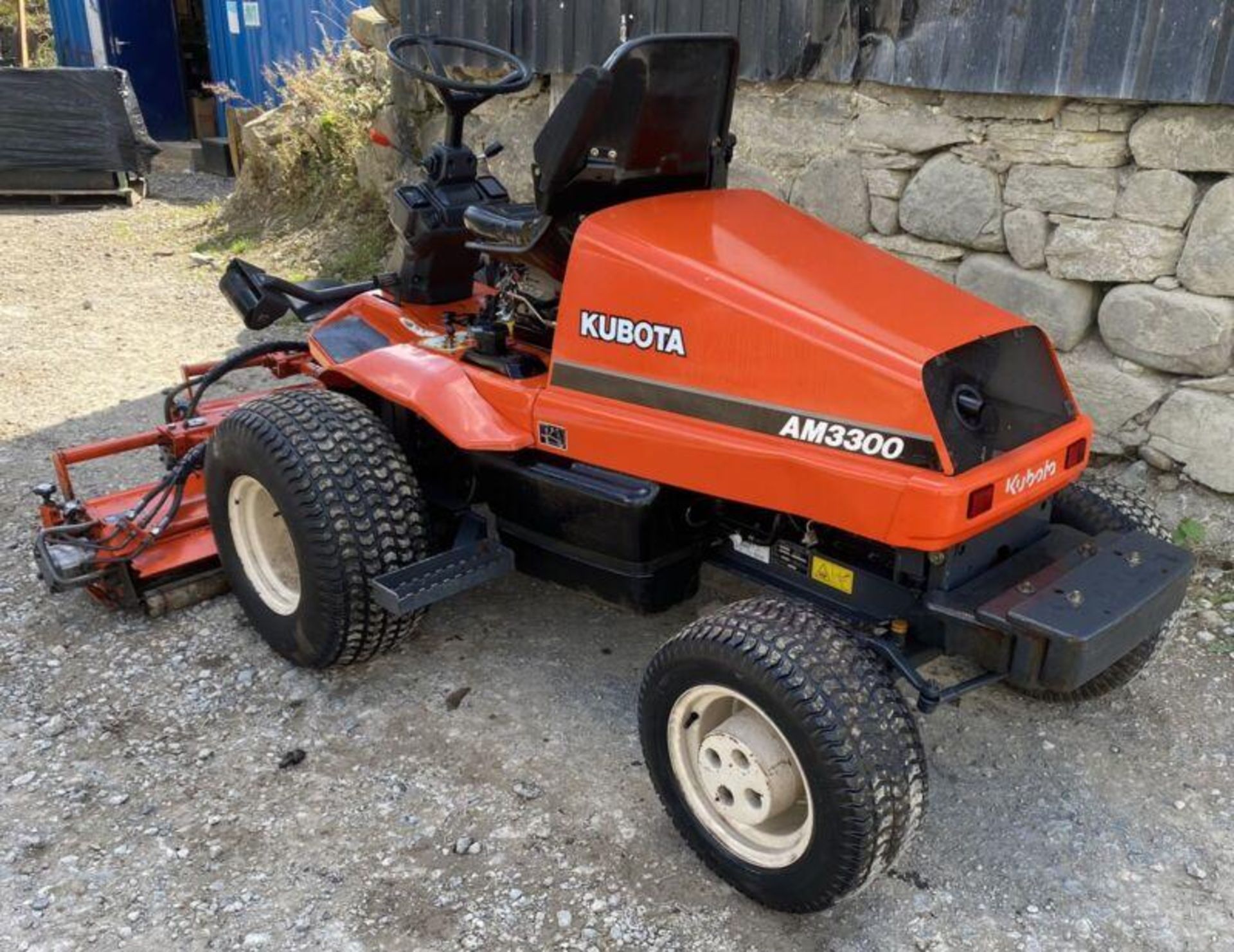 KUBOTA AM3300: DIESEL GARDEN TRACTOR GRASS CUTTER - Bild 10 aus 13