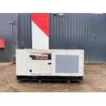 QUIET VIGOR: 2014 PERKINS ACOUSTIC 80KVA GENERATOR